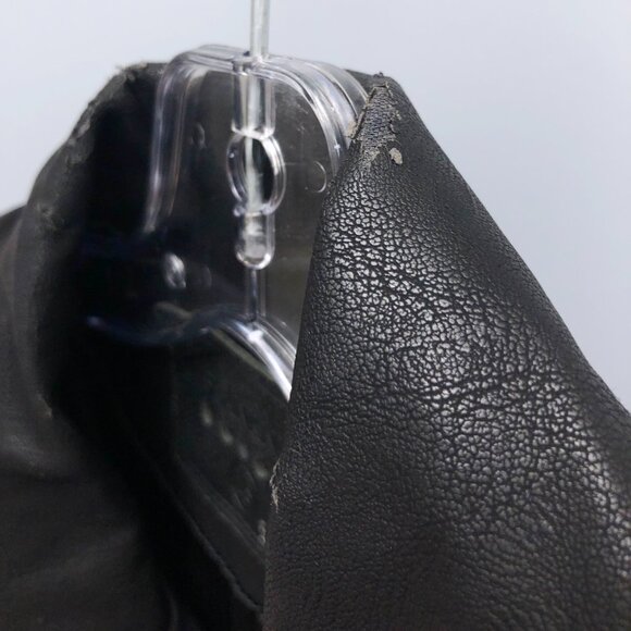 BlankNYC Black Faux Leather Biker Jacket (see pics) - Picture 5 of 8